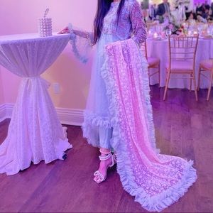 3 piece women’s Pakistani outfit